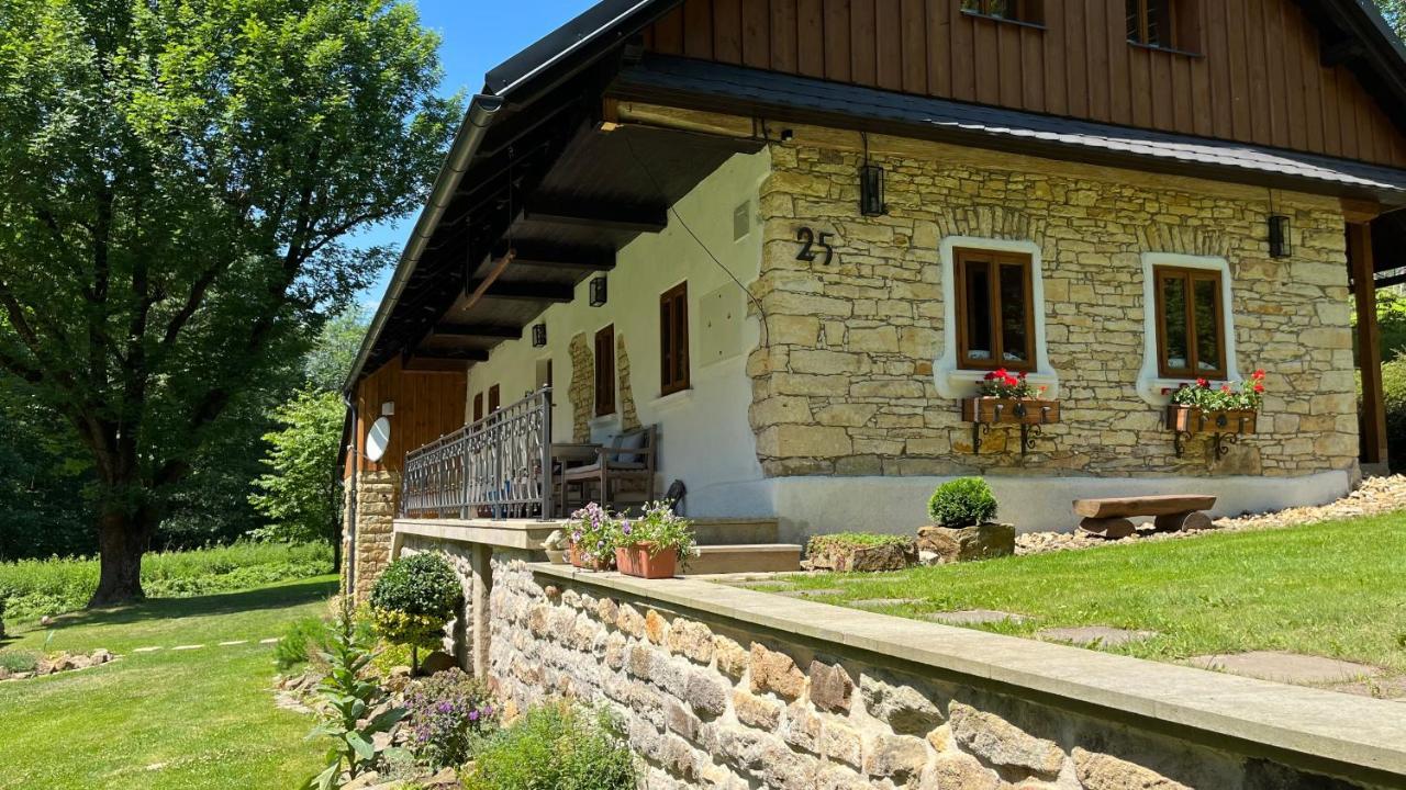 Chalupa Rybna Hradisko Exterior foto